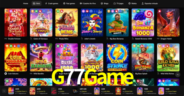 Aposte com facilidade e explore o potencial do app G77Game